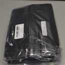 5 Pack 40-inch Suit Bag Garment Bag for Travel and Storage, Garment Bags for Hanging Clothes with Zipper and Visible Transparent Window, Black