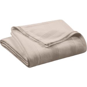 Full/Queen Size 100% Cotton Blanket | Super Soft Breathable Lightweight Throw Blanket | All-Season Knit Blanket | Versatile Hotel Luxury | Easy Care Full Size Cotton Blanket | Oeko-Tex Blanket | Mink
