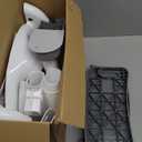 Potty Training Seat, SKYROKU Upgrade Toddler Toilet Seat for Kids Boys Girls, 2 in 1 Potty Training Toilet, Splash Guard AntiSlip Pad Step Stool,New SectorShape Stabilized Base (8899+Grey)