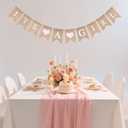 GCQQ Its a Girl Banner No DIY Baby Shower Girls Banner Sign, Burlap Babies Showers Girls Banners for Gender Reveal, Welcome Baby Backdrop Decoration