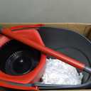 O-Cedar EasyWring Microfiber Spin Mop, Bucket Floor Cleaning System, Red, Gray, Standard