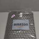 TOOVEM Kitchen Sink Mats, 2PCS Non-Slip Heat Resistant Silicone Sink Protector Mat, Folding Farmhouse Rear Drain Sink Mats, Center Drain, Grey