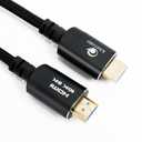HDMI 2.1 Cable, 8K, 1.5 Feet, High Speed 48Gbps, Black