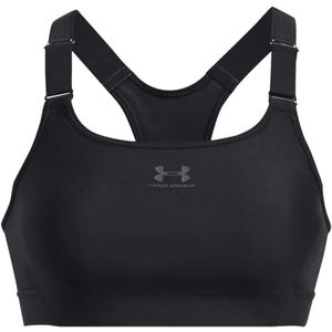 Under Armour - Womens Hg Armour High Bra (Small, Black / Jet Gray)