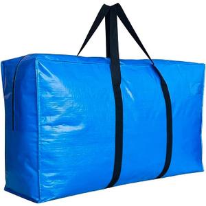 Extra Large Storage Duffle Bag with Zippers and Handles, Big Foldable Duffle Bag for Travel