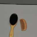 Belula 100% Boar Bristle Hair Brush Set (Medium). Soft Natural Bristles for Thin and Fine Hair. Restore Shine And Texture. Wooden Comb, Travel Bag and Spa Headband Included