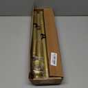 ENJOYBASICS Gold Shower Curtain Rod 30 to 76 Inches, 1 Inch Stainless Steel Adjustable Spring Tension Rods No Drill for Bathroom, Closet, Window, Room Divider, Never Rust, Non Slip