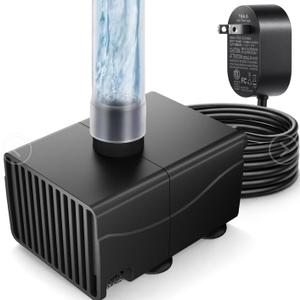 Automatic Small Sump Pump for Dehumidifier with Level Sensor, 100240V, 8.2FT Lift & 87 GPH, Submersible Mini Condensate Pump for HVAC, Hydroponic Drainage, Quiet Compact Design 1-Year Replacement