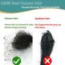 Viovian 0.6cm Dread Extensions Human Hair 14 Inch 60 Strands Ombre Loc Extensions Human Hair Dreadlock Extensions for Men Color 1b/27
