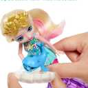 Enchantimals Mermaid Bubble-Maker Doll with Spray Dolphin Animal Figure, Bubble Solution & Tray, Ocean Kingdom Toy Collection