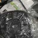 Nutrichef Electric Air Fryer Large 6.3 Quart Capacity | 12-1 Preset Cooking Functions | Includes Tenderizing Function | Digital Display | Transparent Window For Best Cooking Results | Black