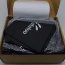 SUV Car Cover Waterproof All Weather for AutomobilesOutdoor Heavy Duty Full Exterior Covers with Zipper Door, Rain Sun Snow Dust UV Protection, Windproof Straps & Reflective Strips(Up to 189") (Black)