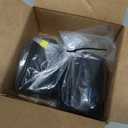 Pallet Jack/Truck Load Wheels Set (2 pcs) 3" x 3.75" with Bearings ID 20mm Poly Tread Black