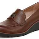 LifeStride Women's Zed (10 Wide, Dark Tan)