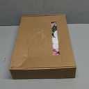 Ling's moment Fake Flowers Box, Faux Artificial Greenery Stems Foam Roses Anthuriums Silk Orchid Palm Leaf Fabic Flower for Centerpieces Bouquet Wedding Floral Vase, Sorbet Tropical, Deluxe Combo