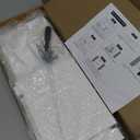 5 Tier White Wall Shelf Unit Narrow Smooth Laminate Finish Vertical Column Wall Decor Mount Floating Storage Home Decor Organizer