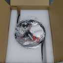 Modern Dimmable Led Pendant Lights Kitchen Island, Ideal for Living Room, Bedroom,Sink 12w LED Crystal Energy-Saving Hanging Lamp for Cozy Lighting (Black 2 Light)