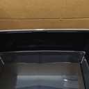 IRIS USA Cat Litter Box XX-Large Open Top with High Sided Walls Tall Scatter Shield Scoop Included Easy Clean Plastic Pan for Big Cats Kittens Multi-Cat Households 30"L x 20"W x 14"H Black