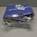 WdtPro Solar Lights Outdoor Motion Sensor, 3500LM Bright Solar Flood Lights Outdoor, Adjustable & Upgrade Glass Panel, Wireless LED Solar Powered Security Spot Lights Waterproof for Yard-2Pack, White