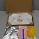 KeaBabies Baby Hand and Footprint Kit - Clay Handprint Keepsake Frame, Newborn Nursery Picture Frame, Personalized New Mom Gifts for Baby First Christmas Shower (Alpine White) (Duo Frame, 13" x 7.8")