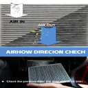 AC668A001T (CF10285) Cabin Air Filter contains activated carbon and is applicable to Camry 2007-2017 RAV4 2006-2018 Corolla 2009-20194Runner Avalon Tundra Highlander ES300H IS250