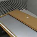 Dry Erase White Board, 24"x 36" Gold Aluminum Frame Magnetic Whiteboard for Wall Office,School,Home, Hanging Board for Decoration,Planning,Kitchen Grocery List,Drawing,MemoBB-Gold-6090+1