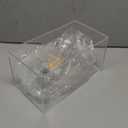 Trash Bag Organizer Dispenser, Acrylic Garbage Bag Holder Dispenser, Trash Bag Roll Dispenser for Wall Mount