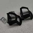 Delta Cycle Foot Fenders Bicycle Toe Clips and HexAir Racing Peloton Seat Cushion Bundle