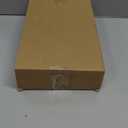 2 Pcs Expandable Drawer Organizer 11.1 to 19.2 Width, Shallow Cosmetic Organizer 1.3 Height, Clear Plastic Storage Trays for Dressing Table,Bathroom