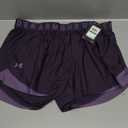Under Armour Women's Play Up 3.0 Shorts (Large, (541) Tux Purple / Retro Purple / Retro Purple)