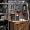 Flameless Candles with Remote, Battery Operated Flickering Flameless Candles, Pack of 8 Black LED Candles with Timer, 4 Pillars Candles and 4 Votives Candles Set for Wedding, Holiday, Party