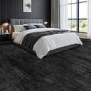 LIANLAM Washable Rug 8x10 Area Rugs for Living Room - Stain Resistant Non-Slip Backing Boho Rug for Bedroom,Durable & Ultra-Thin Vintage Large Area Rug(8x10,Black)