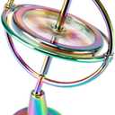 QLKUNLA Gyroscope Toy Metal Anti Gravity Rotating Desk Gyroscope Flying Motion Balance Physics Toy Educational Training Gift