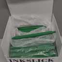 108 Pack Black Pens - Bulk Pens 1.0mm Medium Point Ballpoint Pens Smooth Writing No Bleed Retractable Black Ink Pen (Green)