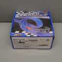 Flexible Race Track for Kids 15 Feet of DIY Flex Track Race with 2 Cars & 3 Strong Suction Cups Car Ramp Toy Track, for Kids Ages 3+, Blue