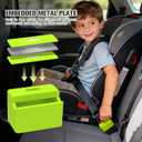 Morlike Silicone Seatbelt Secure Buckle Safety Cover Lock | Keep Children Safe in Car Seat and Prevent Kids from Accidentally Unbuckling | Buckle Guard Fits Almost Vehicles(Green, 2 Pack)