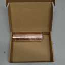 M METERXITY Copper Sheet Roll, 2000 x 100 x 0.1mm/ 6.6ft x 3.9" x 0.004" Metal Foil Sheet Roll, Pure Copper Strip for House Repair/DIY Projects/Electrical/Crafts/Roofing Flashing