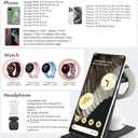 Upgraded 3 in 1 Wireless Charger for Google Pixel Watch 3/2, for Pixel 10/10 Pro/10 Pro XL/9 Pro/9/Fold/8,Buds Pro 2/Pro,Wireless Charging Station for Multiple Devices (Not for Google Watch 4/1) (Black)