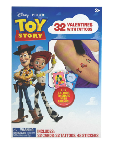 Exchange Cards Toy Story Tattos, 2 Pack
