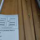 Gashell Wire Shelf Covers, Bamboo Wire Rack Covers for Pantry, Closet (4pcs, 34" W x 16" D)