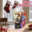 Christmas Ornaments - Archangel Michael Ornament | Warrior Angel Decor | Christian Christmas Decorations | Xmas Tree Decor | Holiday Decor  Christian Gifts | Faithful Gift | Religious Gifts