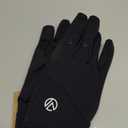 Fishing Gloves, Winter Fishing Gloves for Men Women, 3 Fingerless Fleece Lined for Cold Weather Ice Fishing (Large, Black)