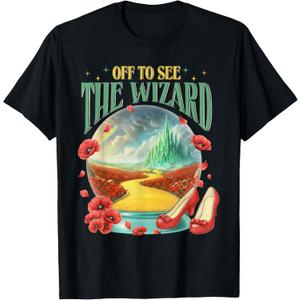 Vintage Off to See The Wizard T-Shirt, Large
