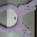 2 x Purple bunny headband