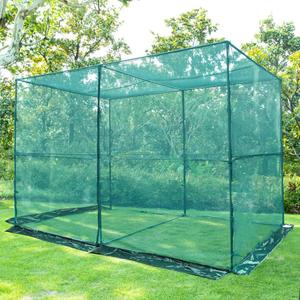Crop Cage Plant Protection Tent 4 x 8 x 6 Feet, Easy to Install Protection Garden Cages, Crop Cages with Storage Bag Suitable for Garden Patio Lawn
