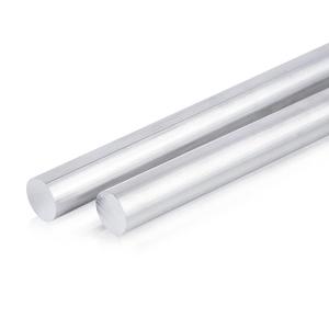 2 Pieces 3/4" Diameter Round Aluminum Rod,Long 13" 6061 Aluminum Round Bar,T6511 Solid Extruded,0.75" Diameter,for DIY Craft (3/4x13 inch, 2)