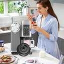 Outer Bowl Lid for Ninja Ice Cream Maker Accessories,Creami Lid Replacement, Reusable Creami Replacement Parts (Outer Bowl Lid, for Ninja NC701/NC700)