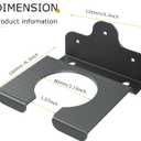 2 Pack Garden Tool Hanger for Garage Wall,Garage Tools Storage and Organizer Racks for Leaf Blower,String Trimmer,Weedeater,Chainsaw and Other Garden Tools, 2025 Yard Maintenance Must Haves