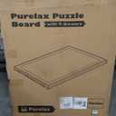 1500 Piece Puzzle Board with Drawers, 28x35 Portable Plastic Jigsaw Puzzle Table for Adults, Rotating Lazy Susan Spinning Puzzle Table, Frosted-Panel, Birthday Gift for mom
