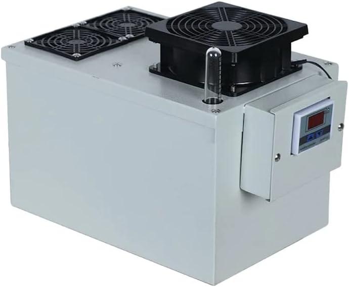 Your Elegant Bar Cigaroze EB-100 CigarHumidor Humidifier Industrial Grade Fan, LCD Display, Stainless Steel Build Preserves Flavor & Freshness in Large 10-70 Cu Ft CigarHumidors